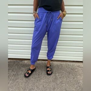 Women's Purple soft joggers